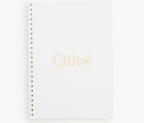 CHLOÉ Chloé Notizbuch aus Papier Weiß