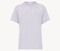 CHLOÉ Besticktes T-Shirt Pink