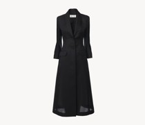 CHLOÉ Couture-Mantel mit zwei Knöpfen Schwarz
