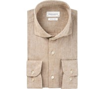 Leinen Hemd Beige