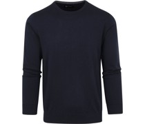 Oini Pullover O-Ausschnitt Navy