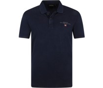 Polo Elbas Navy Blau