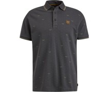 Polo Druck Anthrazit