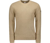 Pullover Melange Beige