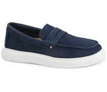 Hybrid Loafer Wildleder Navy