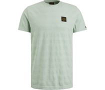 T-Shirt Jacquard Hellgrün