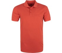 Pique Polo Korallrot