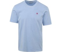 Scotch & Soda T-Shirt Jersey Hellblau