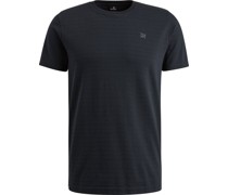 T-Shirt Streifen Navy