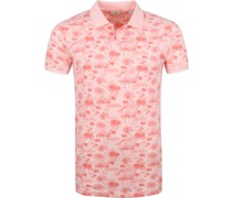 Pique Polo Bowie Palm Pinke