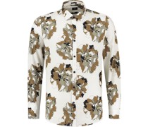 Hemd Camo Flower Off-White