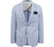 Blaue Industriejacke Hellblau
