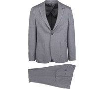 Anzug Jersey Grau