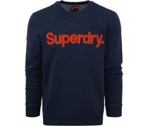 Vintage Core Pullover Dunkelblau