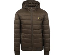 Lyle & Scott Baffle Jacke Dunkelgrün