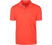 Poloshirt Ted Leuchtend Orange