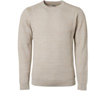 No-Excess Pullover Knitted Beige