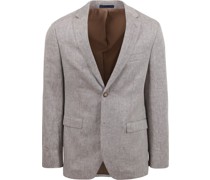 Blazer Leinen Beige