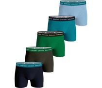 Björn Borg Shorts 5er-Pack Blau Grün
