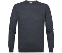 Pullover Merinowolle Anthrazit