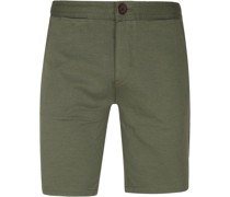 Chino Short Twill Dunkelgrün