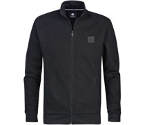 Ribbed Strickjacke Taylorville Schwarz