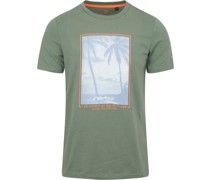 (NZA)-T-Shirt Rotoma Grün