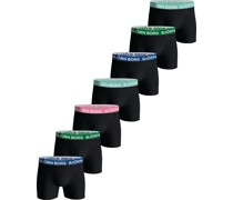 Boxershorts 7-Pack Schwarz Multicolour