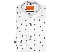 Hemd Dots Weiß