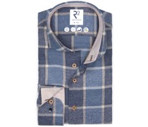 R2 Hemd Karos Blau