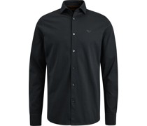Jersey Hemd Schwarz