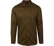 Essentials Hemd Army Grün