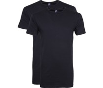 Extra Lang T-Shirts Derby Navy (2-Pack)