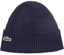 Knitted Mütze Wolle Navy
