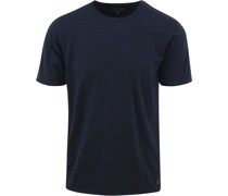 Mc Queen T-shirt Melange Dunkelblau