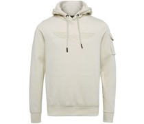 Hoodie Brushed Fleece Hell Beige