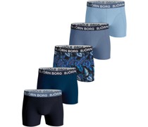 Björn Borg Shorts 5er-Pack Blau