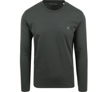 Long Sleeve T-Shirt Dunkelgrün
