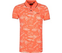 (NZA) Polo Shirt Loch Maree Orange