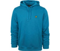 Kapuzenpullover Petrolblau