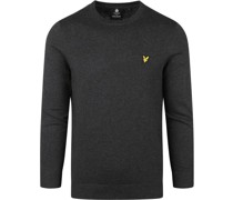 Lyle & Scott Pullover Mix Wolle Dunkelgrau