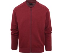 Strickjacke Bordeaux