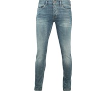 Riser Jeans Hellblau