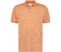 Polo Jersey Streifen Orange
