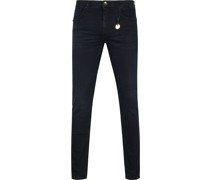 No-Excess Jeans 711 Denim Black