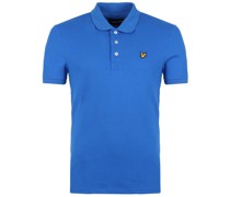 Blau Poloshirt