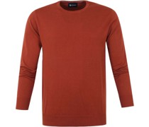 Respect Oini Pullover O-Ausschnitt Rost