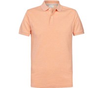 Poloshirt Orange Melange