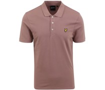 Lyle und Scott Polo Plain Altrosa