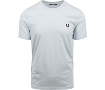 T-Shirt Ringer M3519 Hellblau